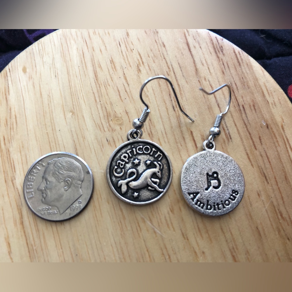 Zodiac Capricorn earrings